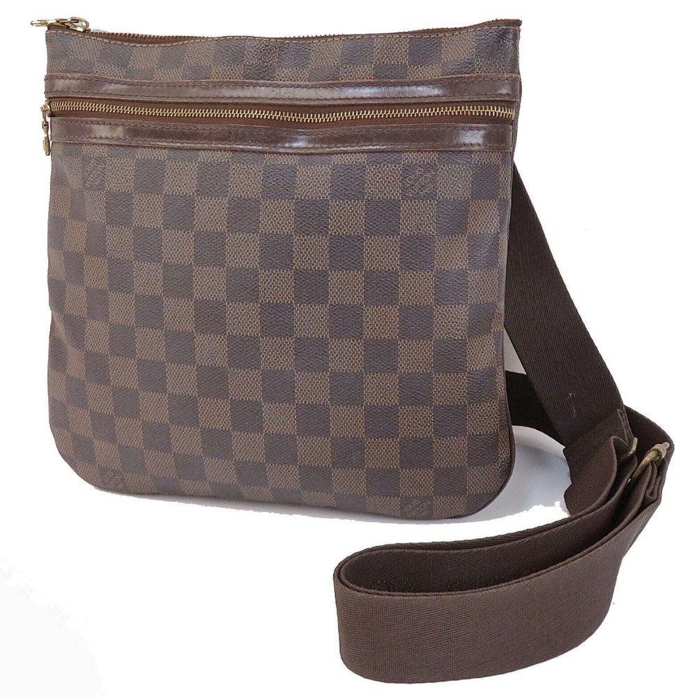 Pochette Bosphore Damier Ebene Crossbody Shoulder Bag